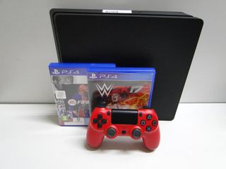 PS4 SLIM CON MANDO Y JUEGOS (175369)