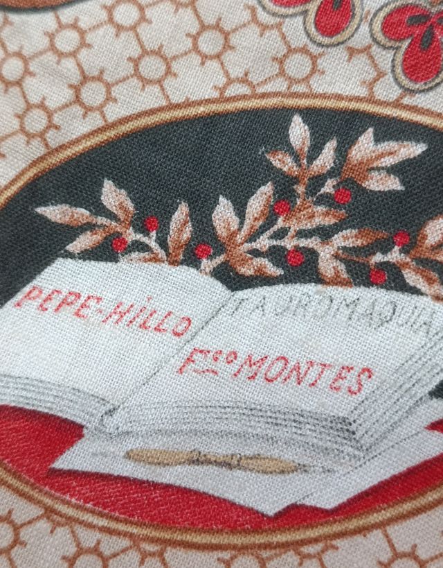 Colcha antigua Tauromaquia