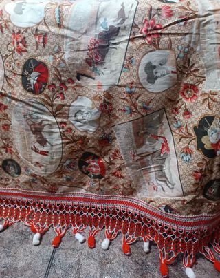 Colcha antigua Tauromaquia