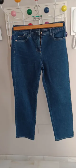 Pantalón vaquero recto Roberto Verino azul