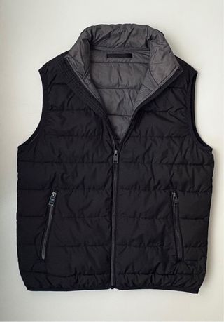 Chaleco Mango Hombre Talla S Negro