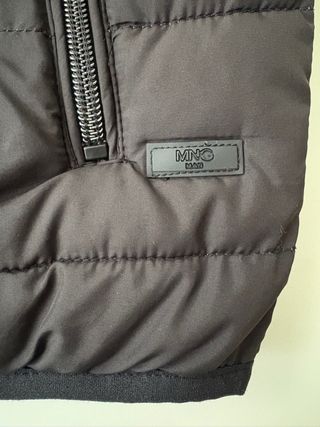 Chaleco Mango Hombre Talla S Negro