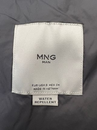 Chaleco Mango Hombre Talla S Negro