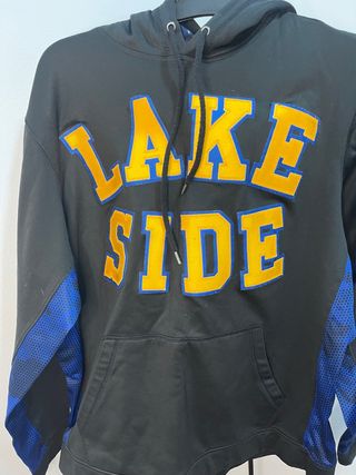 Sudadera LAKESIDE Negra y Azul