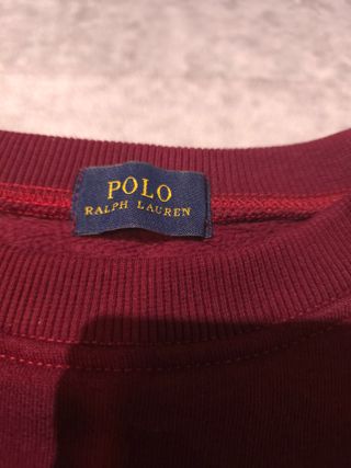 Sudadera Polo Ralph Lauren M Burdeos Ref-60500