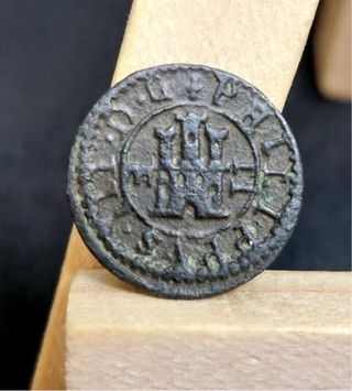 Moneda 2 Maravedís Felipe III 1605 Segovia