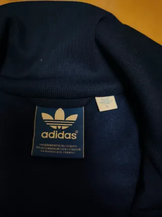 Chaqueta Adidas Tracksuit Azul y Roja