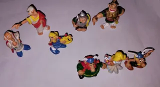 Colección muñecos goma Asterix