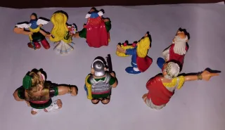 Colección muñecos goma Asterix