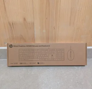 PACK RATON Y TECLADO 320mk HP con cable