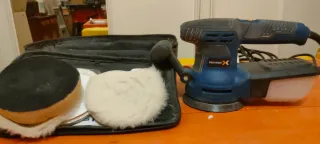 Lijadora Dexter 350W + Accesorios