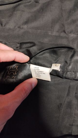 Chaleco Biker Cuero Negro