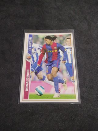 Cromo Ronaldinho FC Barcelona