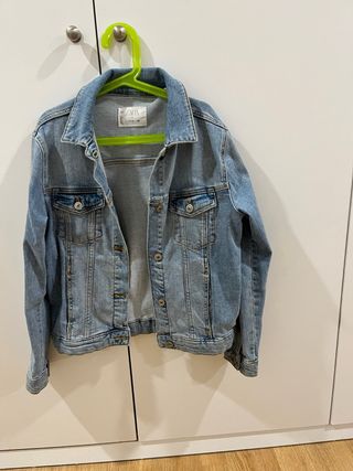 Chaqueta vaquera Zara azul