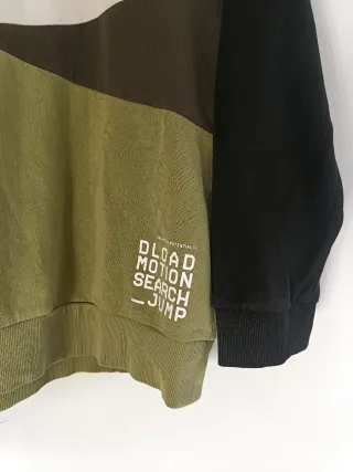 Sudadera Vintage Hombre Colores Tierra y Mar