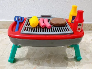 Juego Supermercado Lidl y Barbacoa Juguete