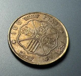 Moneda Francisco Franco 1966 Plata
