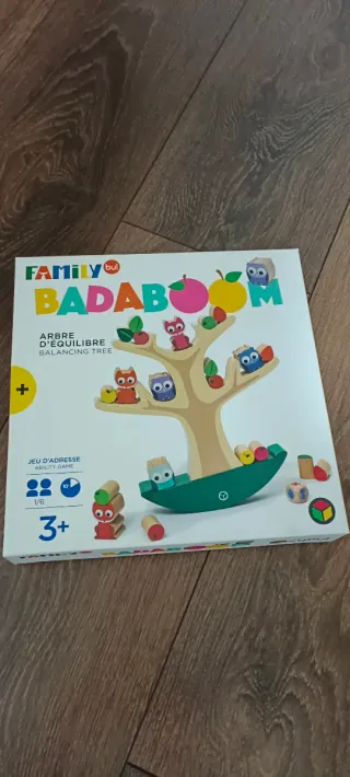 Juego de mesa Family Badaboom. Árbol de equilibrio