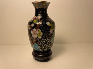 Vaso Cloisonné Cina Sec. XX