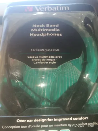 Auriculares Verbatim Multimedia Neck Band