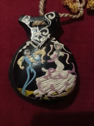 Nacchere Spagnole Vintage Dipinte