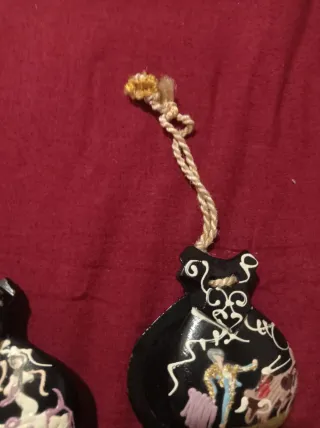 Nacchere Spagnole Vintage Dipinte