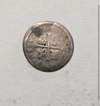 Medio Real Felipe V 1719 Cuenca