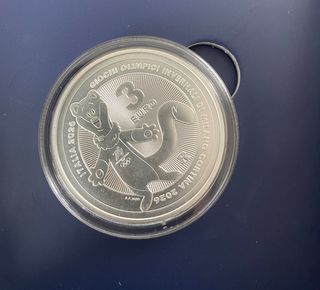 Monete 3 Euro Argento Milano Cortina 2026