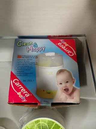 Esterilizador vapor bebé Carrera Baby