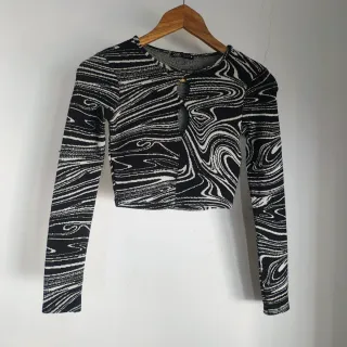 Conjunto Top y Pantalón Acampanado Estampado