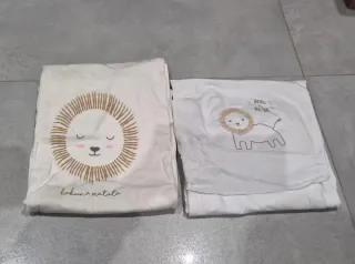 Minicuna Jane gris y blanca