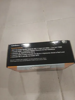 Router Wifi Livebox+