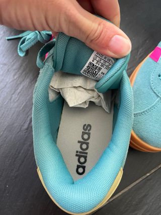 Adidas Bambas Turquesa y Fucsia