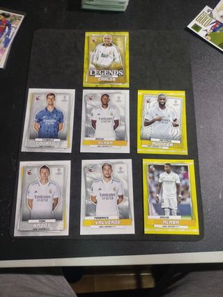 Cromos Real Madrid Champions League