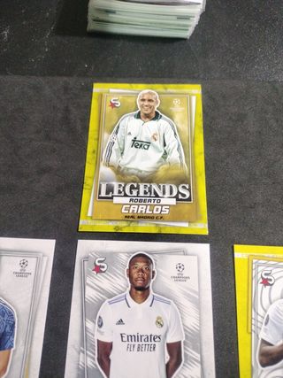 Cromos Real Madrid Champions League