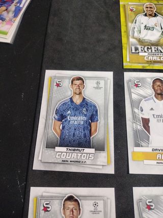 Cromos Real Madrid Champions League