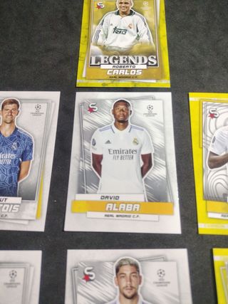 Cromos Real Madrid Champions League