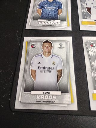 Cromos Real Madrid Champions League