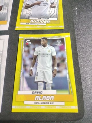 Cromos Real Madrid Champions League