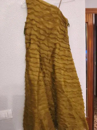Vestido fiesta organdí talla 36