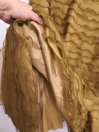 Vestido fiesta organdí talla 36