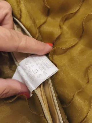 Vestido fiesta organdí talla 36