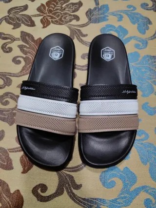 Ciabatte Holly Wicker beige, nero, bianco