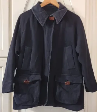 Cappotto invernale blu