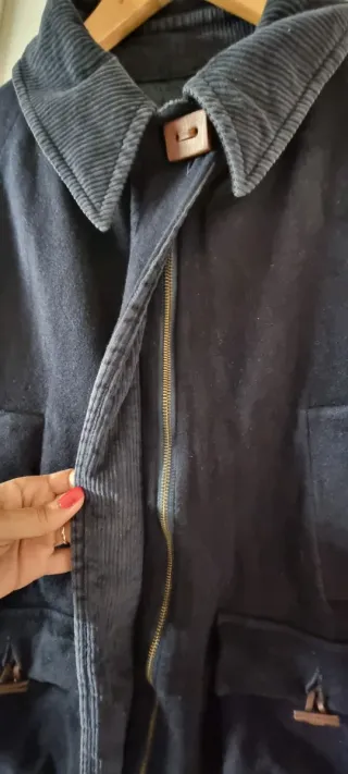 Cappotto invernale blu