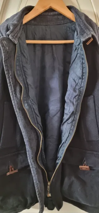 Cappotto invernale blu