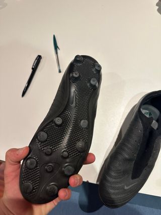 Zapatillas de fútbol Nike negras