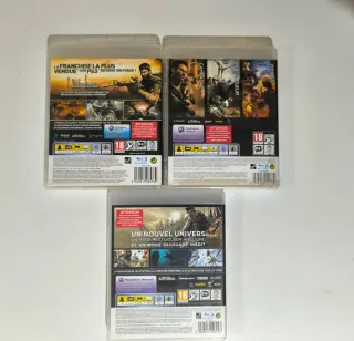 Pack 3 Juegos Call of Duty PS3
