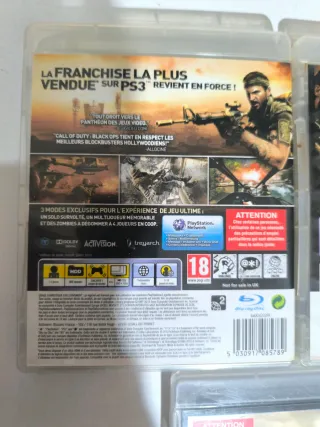 Pack 3 Juegos Call of Duty PS3