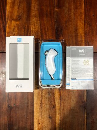 Nunchuk Wii bianco con scatola originale